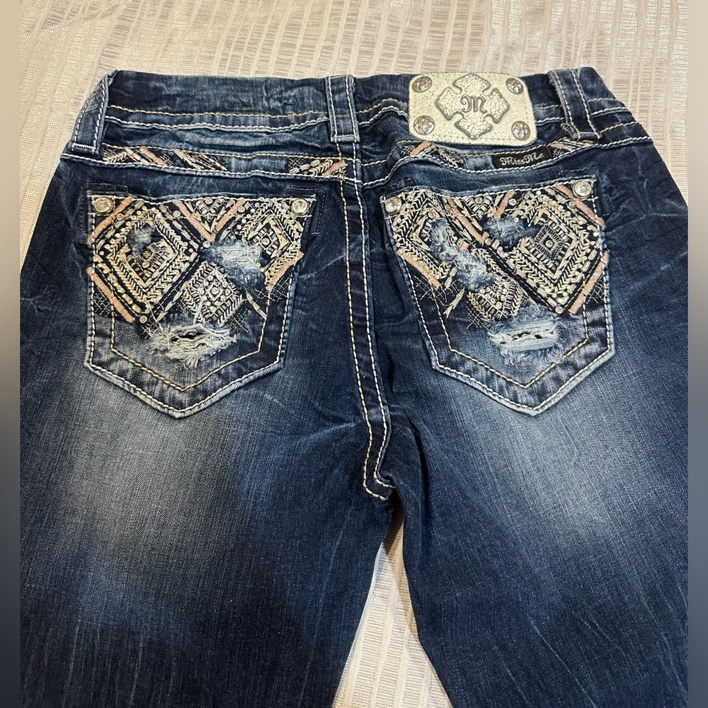Miss Me Crop Denim
